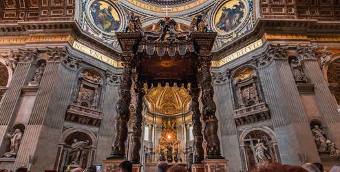 Visita virtual de la Basílica de San Pedro desde casa
